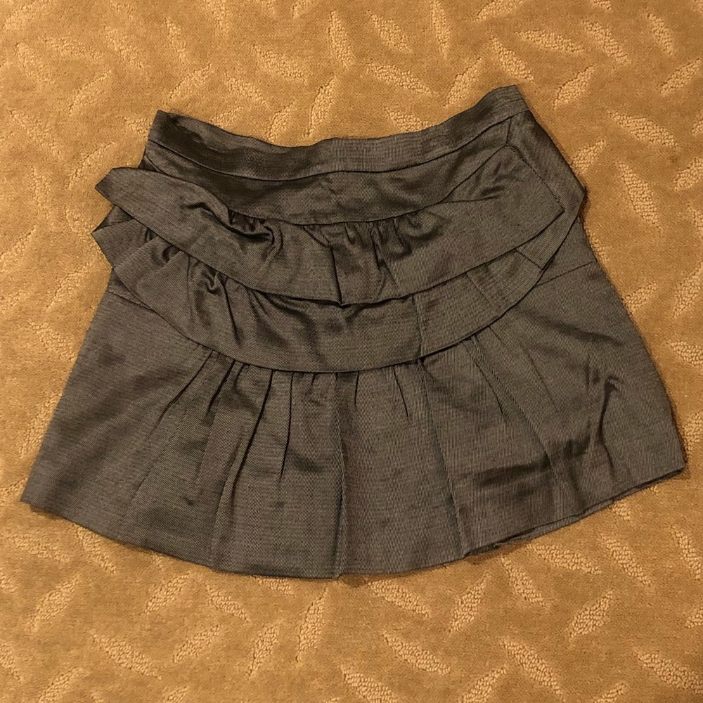 IRO Metallic Layered Ruffle Skirt - Picture 3 of 6